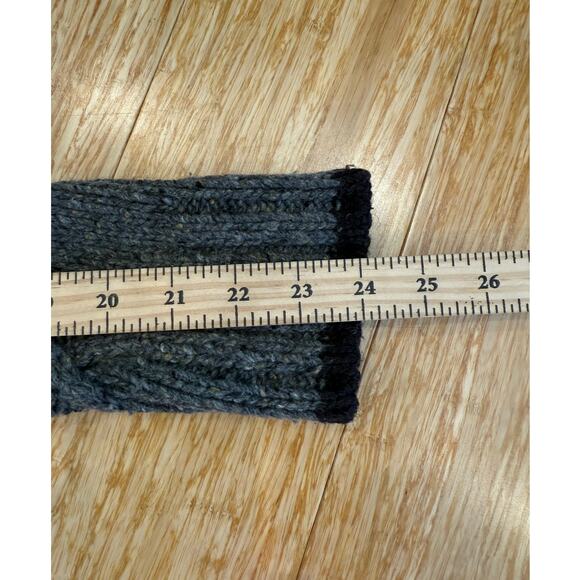 Vintage Energie Miss Sixty Mens Small Wool Sweater Cable Knit Sherpa Lined Italy - Picture 11 of 11